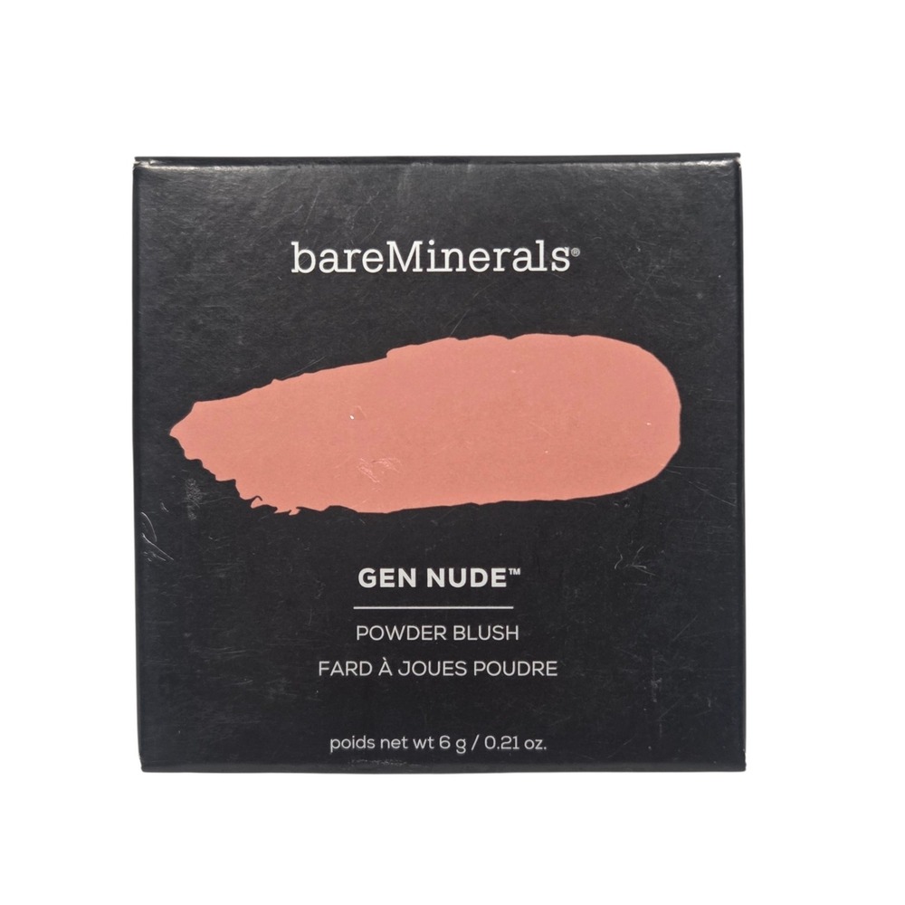 New bareMinerals Gen Nude Powder Blush Women 6g Lets Go Nude Mineral Makeup Glow